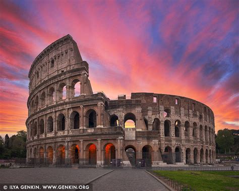 The Colosseum at Sunrise Print, Photos | Fine Art Landscape Photography ...