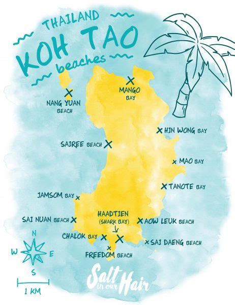 13 Most Beautiful Beaches of Koh Tao, Thailand · Salt in our Hair