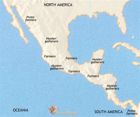 Mexico and Central America 1000 BCE