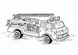 Free Printable Fire Truck Coloring Pages For Kids sketch template