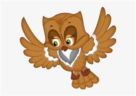 Owl Cartoon Image 3 - Owl Flying Transparent Clipart Transparent PNG - 600x600 - Free Download ...