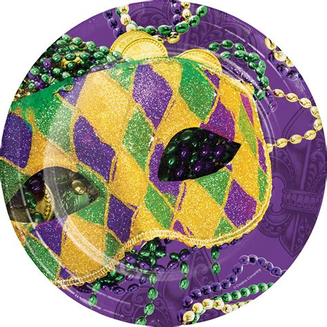 PARTY TABLEWARE & DECORATIONS - HOLIDAYS - MARDI GRAS - Mardi Gras ...