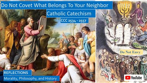 Catholic Catechism, Thou Shalt Not Covet thy Neighbors Possessions, CCC 2541-2557