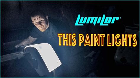 The Magic of Light up Paint: Lumilor How it works - YouTube