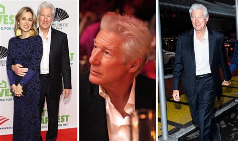 Richard Gere, 72, looks dapper in rare appearance with stunning wife Alejandra Silva, 39 ...