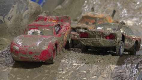 Cars 3 Thunder Hollow Tournament Race in the mud - YouTube