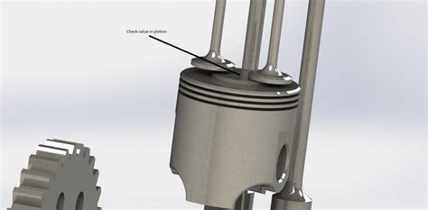 Check valve piston | 3DEXPERIENCE Edu