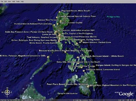 Maps: Satellite Map Of The Philippines