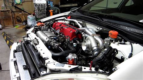 RSX Honda K20 engine build first startup - YouTube