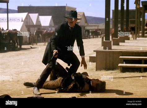 WYATT EARP, Kevin Costner, Dennis Quaid, 1994, ©Warner Bros./courtesy Everett Collection Stock ...