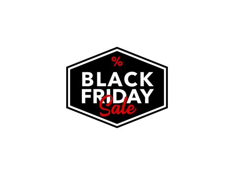 Black Friday Sale Badge Vector Logo Graphic by shikatso · Creative Fabrica