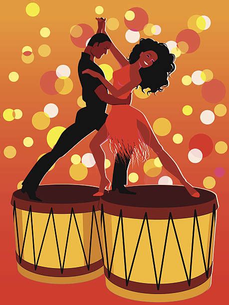 Best Salsa Dancing Illustrations, Royalty-Free Vector Graphics & Clip ...