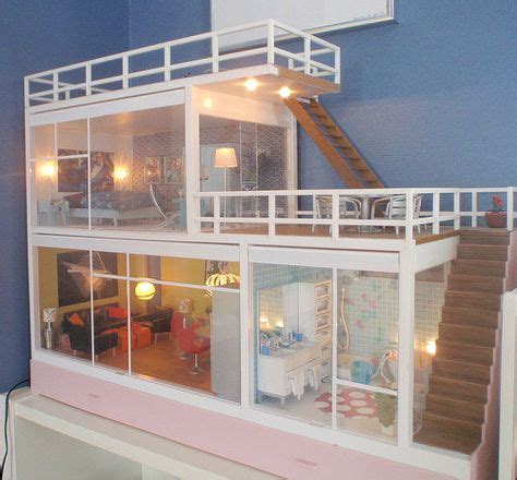 440 Miniature modern dollhouses ideas in 2021 | modern dollhouse ...