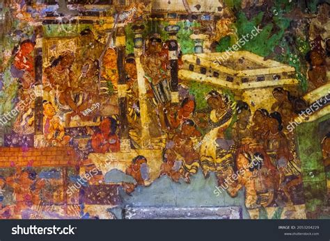 692 Ajanta Cave Painting Images, Stock Photos & Vectors | Shutterstock