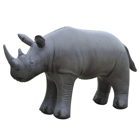 Rhino Inflatable, 36 inch Long [AN-RHINO] in 2021 | White rhinoceros, Baby animals, Animals