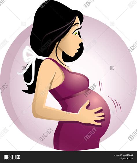 Pregnant Woman Vector & Photo (Free Trial) | Bigstock