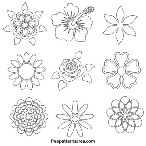 30 Easy Flower Drawing Ideas, 59% OFF