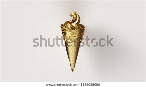 Gold Leaf Ice Cream Gold Leaf Stock Illustration 1186088086 | Shutterstock