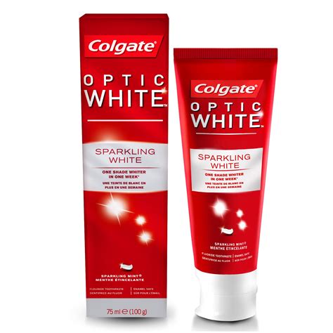 Colgate Toothpaste Optic White Sparkling White 100g