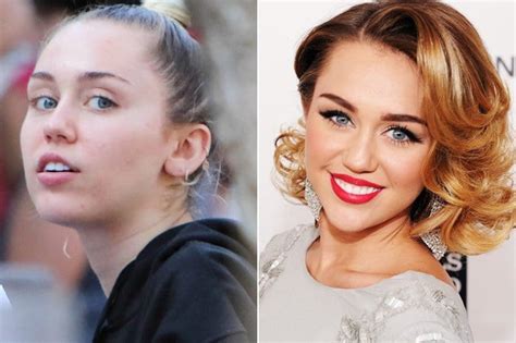 Miley Cyrus Without Makeup