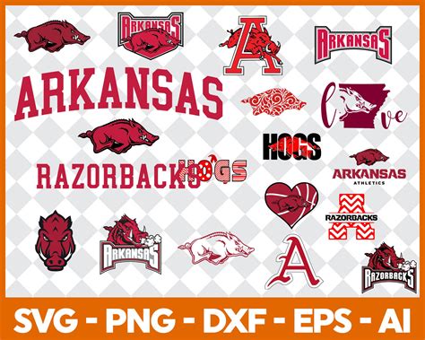 Arkansas Razorback Football Clip Art