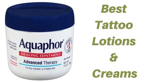 The 6 Best Tattoo Lotions & Creams For Aftercare | Best lotion for ...