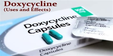 Doxycycline (Uses and Effects) - Assignment Point