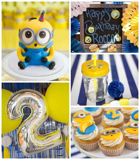 Minion Birthday Party | Minion party, Minion birthday, Birthday party ...