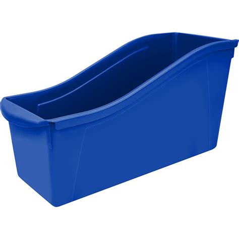 Large Book Bin, Blue - STX71101U06C | Storex Industries | Storage Containers