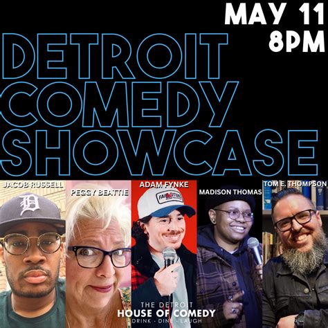 Tickets for Detroit Comedy Showcase in Detroit from ShowClix