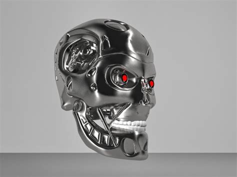 Terminator Head Skull 3D model Download for Free