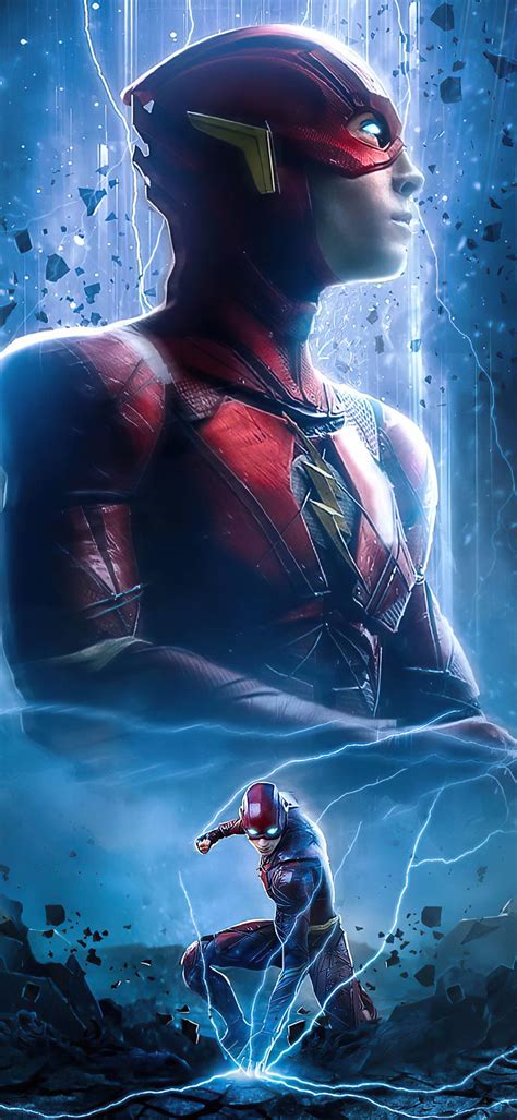 Download 2023 The Flash Superhero Movie Wallpaper | Wallpapers.com