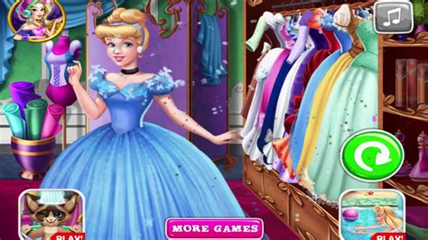 Cinderella's Closet - princess cinderella dressup games - YouTube