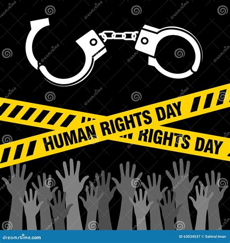 Human Rights Day Vector Template Stock Vector - Image: 63034537