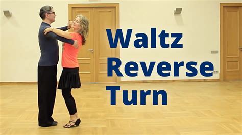 Waltz Basic Steps for Beginners | Reverse Turn - YouTube