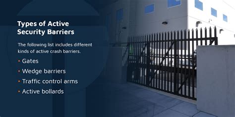 Active vs. Passive Vehicle Barriers - Tymetal