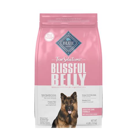 Blue Buffalo True Solutions Chicken, Digestive Care, Blissful Belly Dry Dog Food, 4 lbs. | Petco