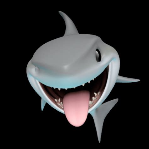 shark emoji | Apple emojis, Apple watch wallpaper, Barbie funny