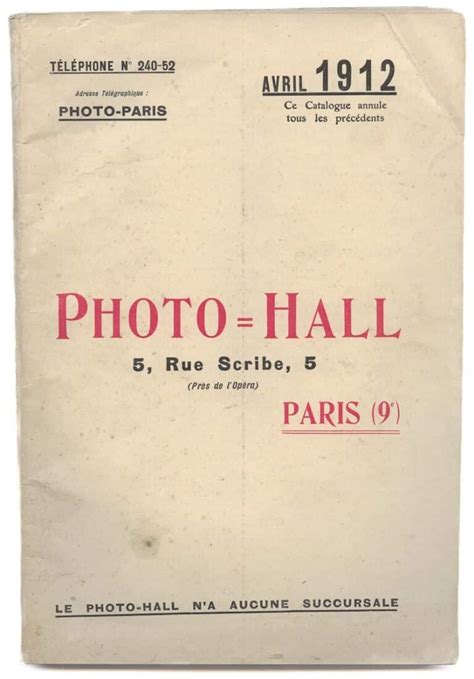 Photo-Hall 1912 - Stereoscopy History