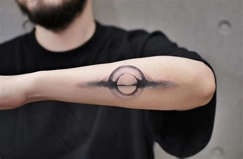 Black hole tattoo | Tasteful tattoos, Tattoos for guys, Small tattoos ...