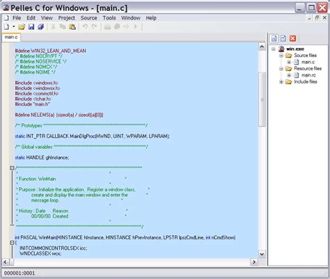 Pelles C (6.00.4) - скачать бесплатно для Windows