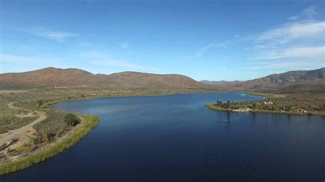 Aerial Video of Lower Otay Lake in San Diego 2016 - YouTube