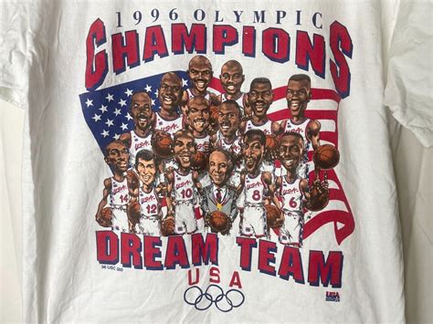 Vintage 1996 Olympics Basketball Dream Team Character… - Gem