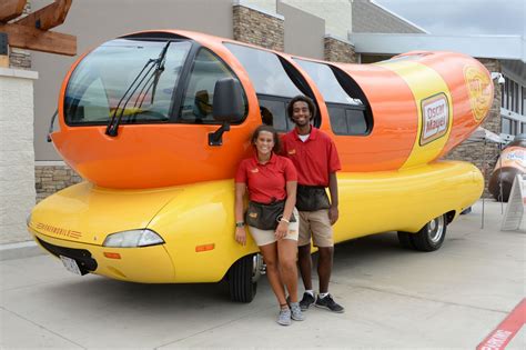 Oscar Mayer Wienermobile makes appearance in Houston