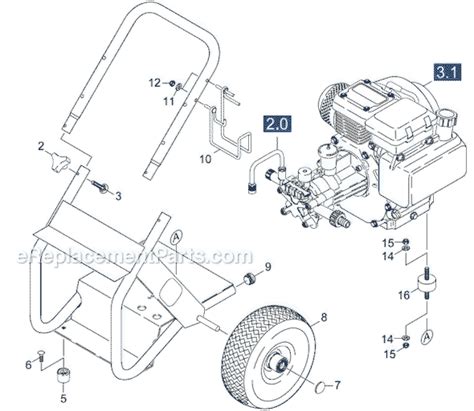 Honda Karcher Pressure Washer Parts