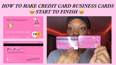 ENTREPRENEUR LIFE Ep. 14: How To Make Business Cards START TO FINISH 🤩 ...