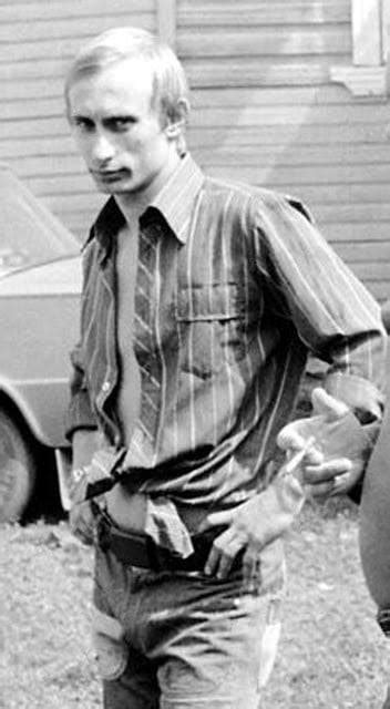 Reckon Talk - A young Vladimir Putin. #historyinpics