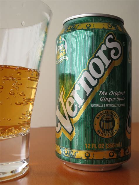 Vernors "Ginger Ale" now aged in oak barrels for 3 years instead of 4 ...