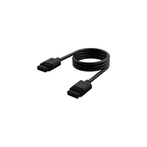 Corsair iCUE Link Cable 1x 600mm with Straight Connectors - Black - GeeWiz