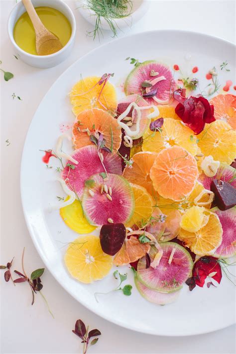 Colorful Summer Citrus Salad - | Beautiful food, Aesthetic food, Food